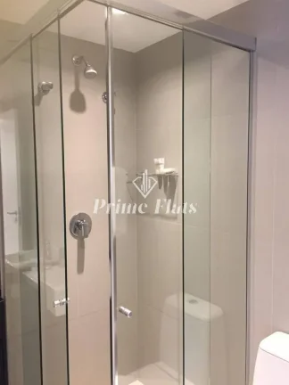 Imagem Flat disponível para locação no VHouse Faria Lima, com 46m², 1 dormitório e 1 vaga