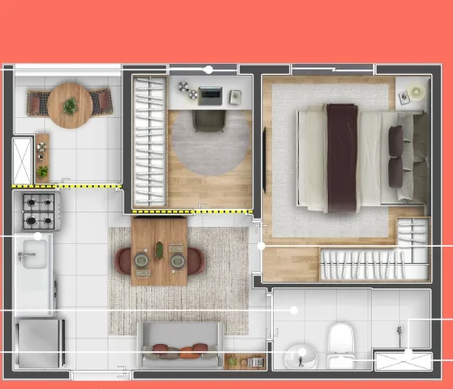 Imagem APARTAMENTO RESIDENCIAL em São Paulo - SP, Santa Efigênia
