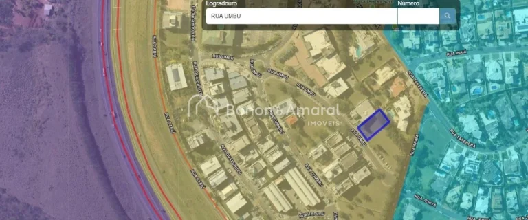 Imagem Terreno a Venda no Condomínio Alphaville Empresarial com área de 735 m² e Frente de 20 m2, Topogr...