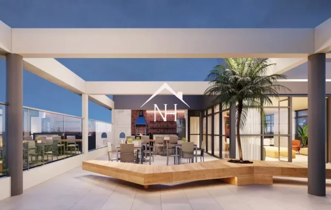 Imagem studio de 37m em Indianópolis com terraço gourmet,bicicletário,lavanderia,coworking,fitness,piscina,pet place,espaço gourmet,lareira,yoga,skybar