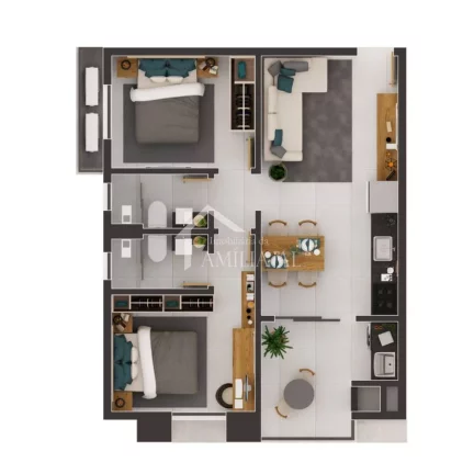 Imagem RESIDENCIAL MILÃO NO COSTA E SILVA
