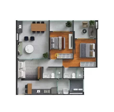 Imagem Este impecável apartamento de alto padrão está localizado no desejado bairro Praia do Morro em Gu...