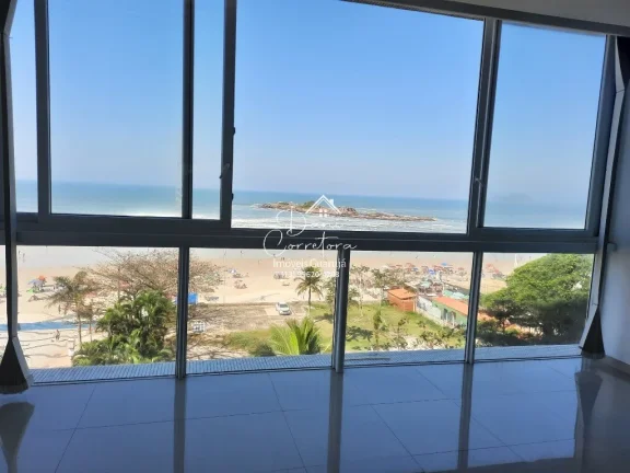 Imagem Apartamento reformado frente mar com 4 suítes, 2 salas, vaga no prédio e 190m² no bairro Pitangueiras!