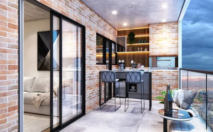 Imagem APARTAMENTO COM 80.75 m² - BOQUEIRAO - PRAIA GRANDE SP