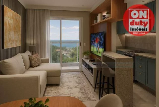 Imagem Lançamento!! Apartamento com 2 suítes com lavabo à venda, 74 m² a partir R$ 1.153.141 - Ponta da Praia - Santos/SP