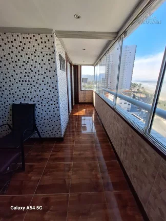 Imagem Apartamento 2 dormitórios sendo 1 suíte com vista total para o mar em Mongaguá