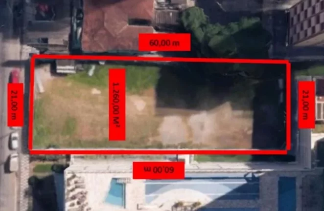 Imagem Terreno à venda, 1260 m² por R$ 13.860.000,00 - José Menino - Santos/SP