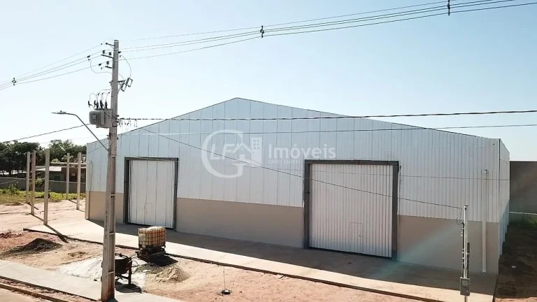 Imagem Aluguel de Barracão Comercial em Ribas do Rio Pardo-MS, Bairro Vale do Sol, 600m², 1 Banheiro!