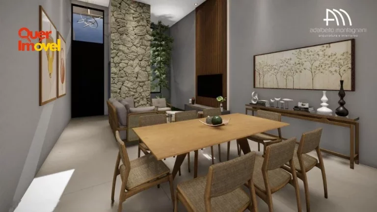 Imagem Casa de luxo em condomínio à venda em Ribeirão Preto-SP: 3 quartos, 3 suítes, 2 salas, 3 banheiros, 4 vagas, 160m².