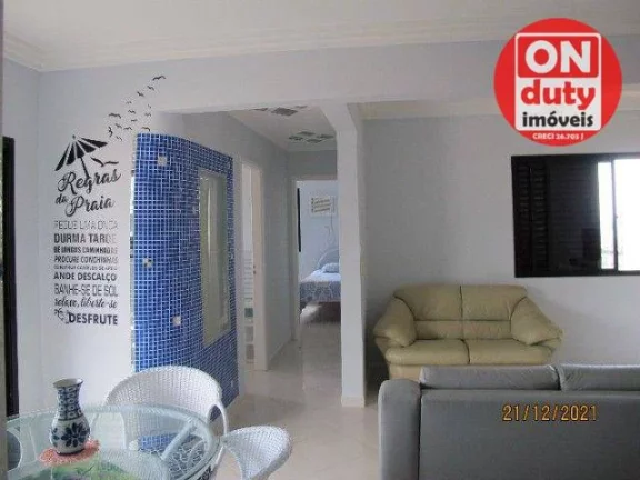 Imagem Apartamento com 2 quartos à venda, 70 m² por R$ 420.000 - Vila Júlia - Guarujá/SP