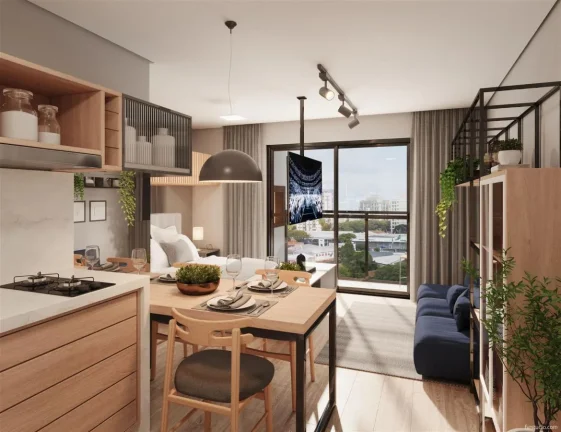 Imagem Apartamento novo no Portão, 1, 2 e 3 dorm. Próximo Palladium