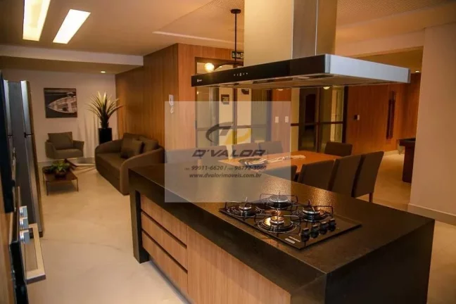 Imagem Vendo Apartamentos com 133 m², 3 suítes + DCE, sala p/ 2 ambientes e 2 vagas