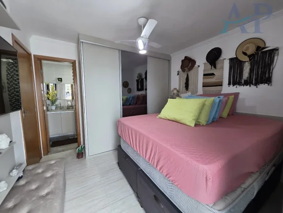 Imagem Apartamento na Guilhermina em Praia Grande com Vista Mar com 3 Dormitórios