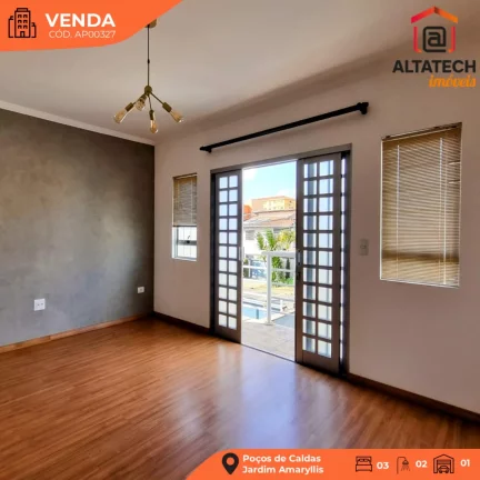 Imóvel com 3 Quartos à Venda, 175 m² em Jardim Amaryllis - Poços De Caldas