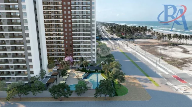 Imagem Apartamento para Venda em Fortaleza, Praia do futuro, 2 dormitórios, 1 suíte, 2 banheiros, 1 vaga