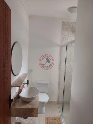 Imagem CASA Terrea escritura definitiva com varanda ,2 suites, lavabo, area gourmet,piscina , garagem para 5 carros e duas kitnets