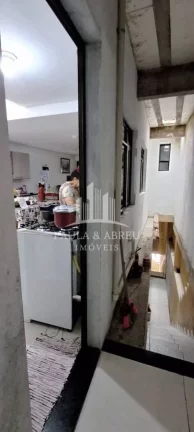 Imagem Sobrado 125m² 2 Casas, 3 e 4 Cômodos com Sacada, 2 Vagas, Quintal Grande, Contrato, Vila Nova Mauá-SP