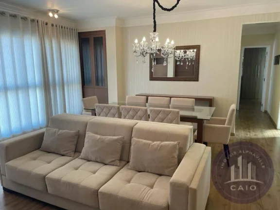 Imagem Apartamento 2 dormitórios venda ou aluguel 90m² por R$ 7.490/mês-Alphaville