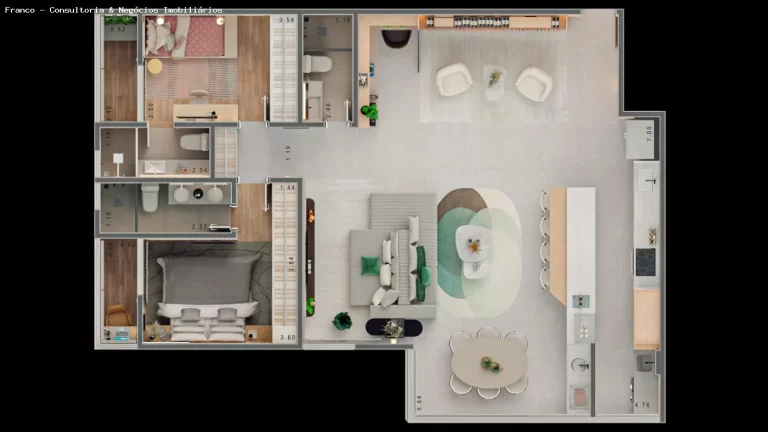 Imagem Cobertura Duplex para Venda em Ribeirão Pires, Centro, 3 dormitórios, 2 suítes, 2 banheiros, 2 vagas