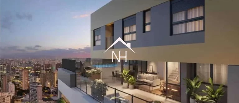 Imagem cobertura duplex de 238m c/4 suítes, terraço gourmet c/ churrasqueira e piscina,playground,fitness,coworking, sauna,3 vagas, bicicletário, sauna, deck