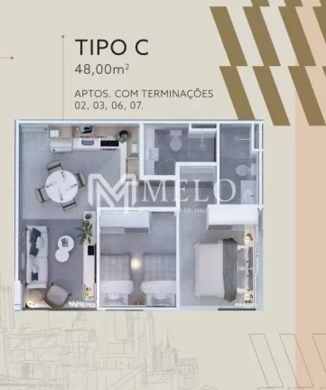 Imagem Oportunidade em BOA VIAGEM: 48m², 01qt, 01suite, 01vaga...