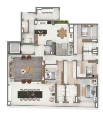 Imagem APARTAMENTO RESIDENCIAL em São Paulo - SP, Brooklin Novo
