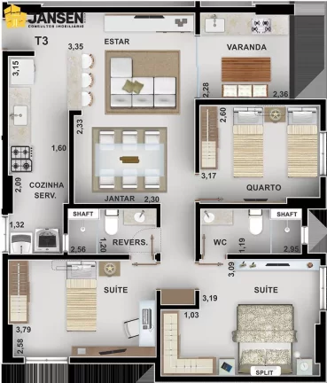 Imagem PRONTO PARA MORAR EM MANAÍRA, COM 03 QUARTOS E DUAS VAGAS NA GARAGEM