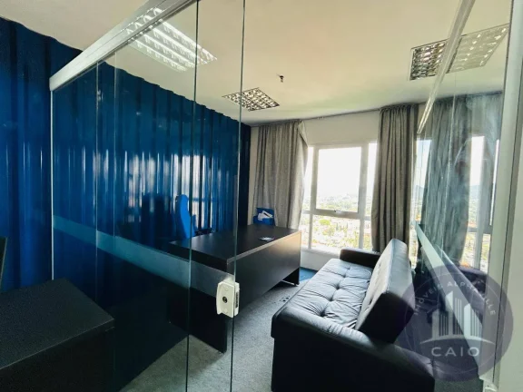 Imagem Sala mobiliada com 53 m² para aluguel por R$ 5.000,00 - Alphaville/SP