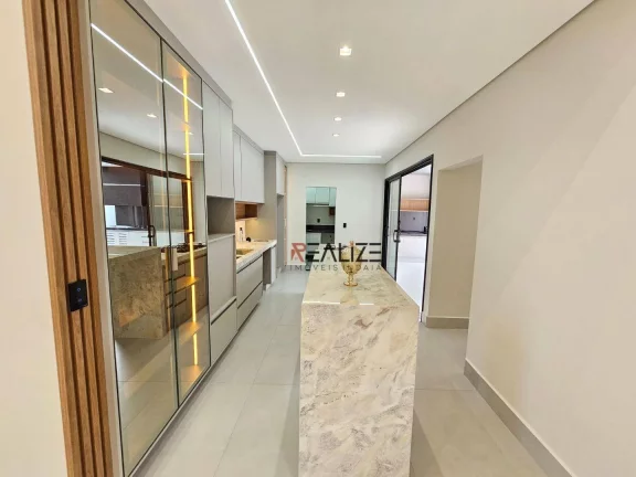 Imagem Casa térrea com escritório e banheira de hidromassagem à venda, 196 m² por R$ 1.790.000 - Condomínio London Park - Indaiatuba/São Paulo