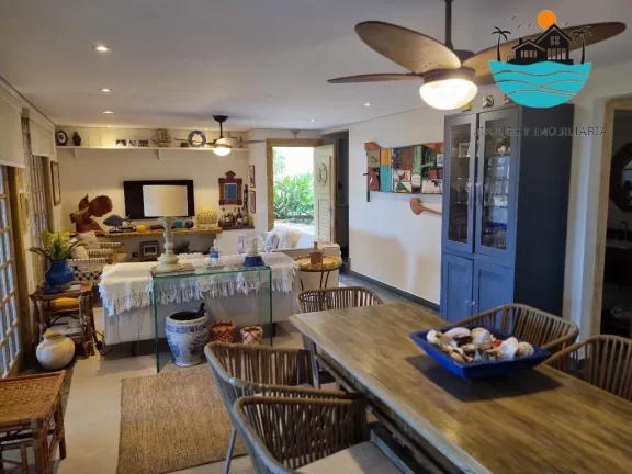 Imagem Casa para locação em condomínio com vista ao mar em Juquehy com 5 suítes, serviço de praia - Acomodação 10-12 pessoas | Juquehy Imobiliária