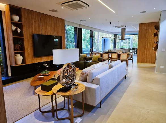 Imagem Luxuosa mansão de 6 quartos e 6 suítes à venda no Riviera de São Lourenço Módulo 15 em Bertioga-SP - 645,07m² de puro requinte!