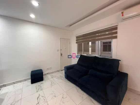 Imagem Apartamento com 2 dormitórios à venda, 57 m² por R$ 470.000,00 - Boqueirão - Santos/SP