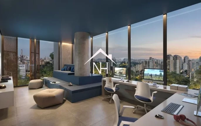 Imagem apartamento de 192m c/ 4 suítes,3 vagas,terraço gourmet,brinqudoteca,piscina,quadras,fitness,sauna,bicicletário,coworking,pilates,pet place,lavanderia