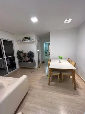 Imagem Apartamento com 2 dormitorios semi mobiliado