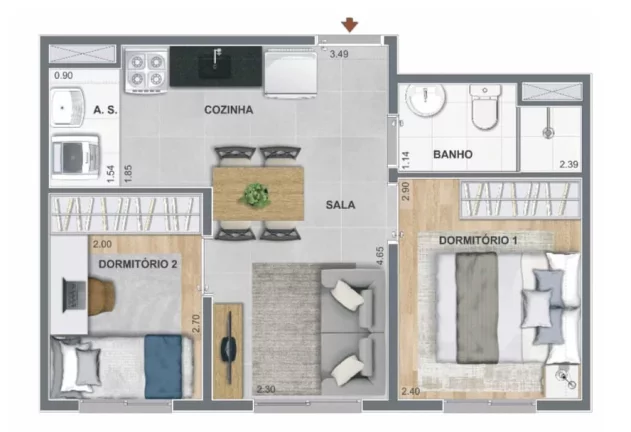 Imagem Apartamento em Santo Amaro - São Paulo SP