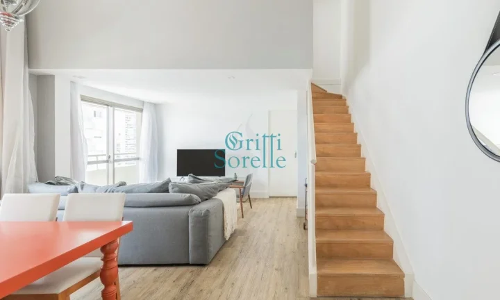 Imagem Apartamento Duplex à Venda no Brooklin Paulista - São Paulo/SP.