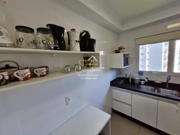 Imagem Excelente apartamento frente para o mar com lazer, Enseada