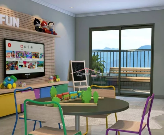 Imagem Apartamento à venda, 72 m² por R$ 550.000,00 - Canto do Forte - Praia Grande/SP