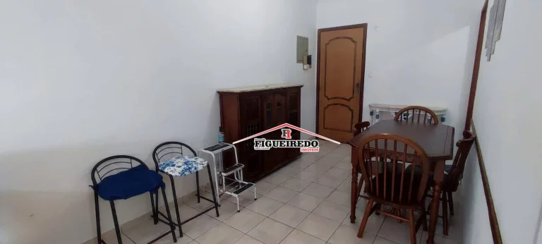Imagem Apartamento com 1 dormitório para alugar, 59 m² por R$ 2.850,02/mês - Canto do Forte - Praia Grande/SP