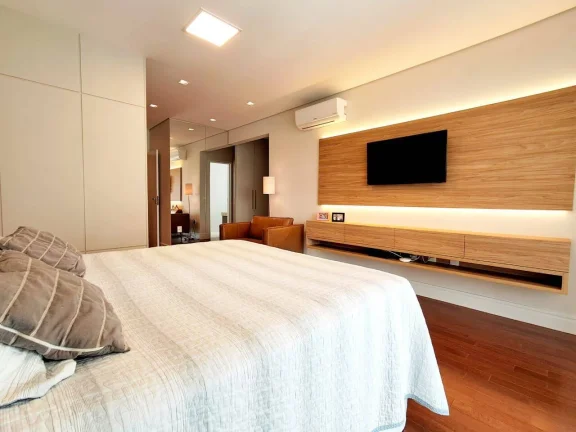 Imagem Apartamento com 4 dormitórios, 328 m² - venda por R$ 5.500.000,00 ou aluguel por R$ 39.450,00/mês - The Lake Gramercy Park - Barueri/SP