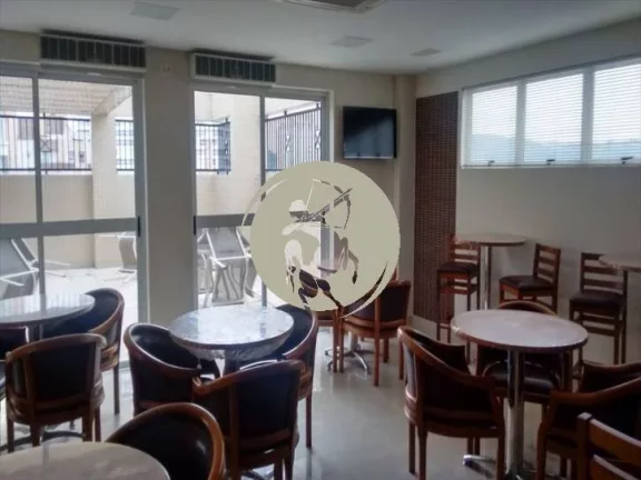 Imagem NO CORAÇÃO DO GONZAGA COM TOTAL INFRA ESTUTURA DE LAZER! APARTAMENTO AMPLO COM 3 SUITES, 3 VAGAS D...