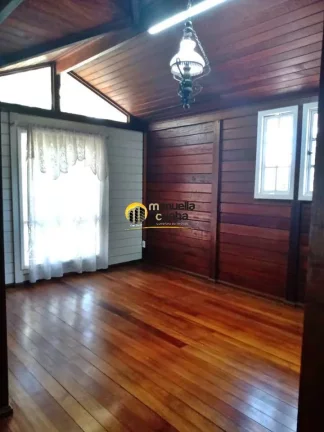 Imagem Belíssima casa Linear em Madeira de Lei 3Qts, Lazer completo - Oportunidade