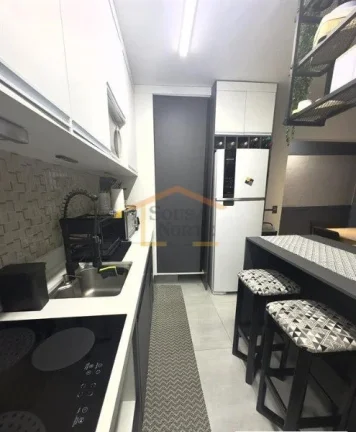 Imagem Apartamento 2 dormitórios, sala integrada com cozinha planejada, banheiro, área de serviço, vaga ...