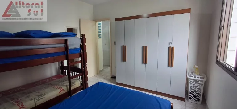 Imagem Excelente oportunidade de investimento: Apartamento à venda em Praia Grande-SP, Aviação! 1 quarto, 1 sala, 1 banheiro, 1 vaga, 50m².