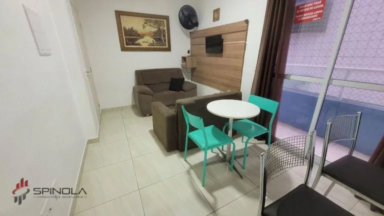 Imagem Apartamento com 1 dormitório à venda, 45 m² por R$ 330.000,00 - Aviação - Praia Grande/SP