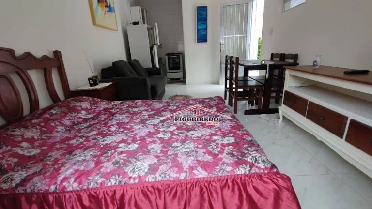 Imagem Kitnet para alugar, 23 m² por R$ 1.500,02/mês - Canto do Forte - Praia Grande/SP