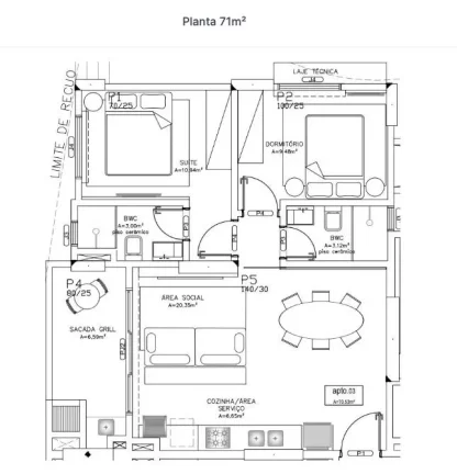 Imagem Apartamento 1 dormitório para Venda em Itajaí / SC no bairro Praia Brava de Itajaí