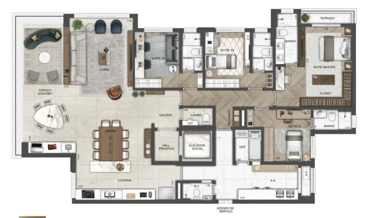Imagem Terraro Vila Romana - Residencial - Terraro Vila Romana - Residencial