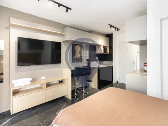 Imagem Studio à venda em São Paulo-SP, bairro Bela Vista: 1 quarto, 2 salas, 1 banheiro, 25m² de área. Venha conferir!