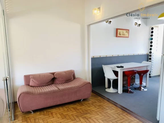 Imagem Apartamento 1 Quarto Suíte | Escritório e Mobília | 1 Vaga